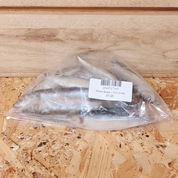 Whole Sprats - 15 in a bag