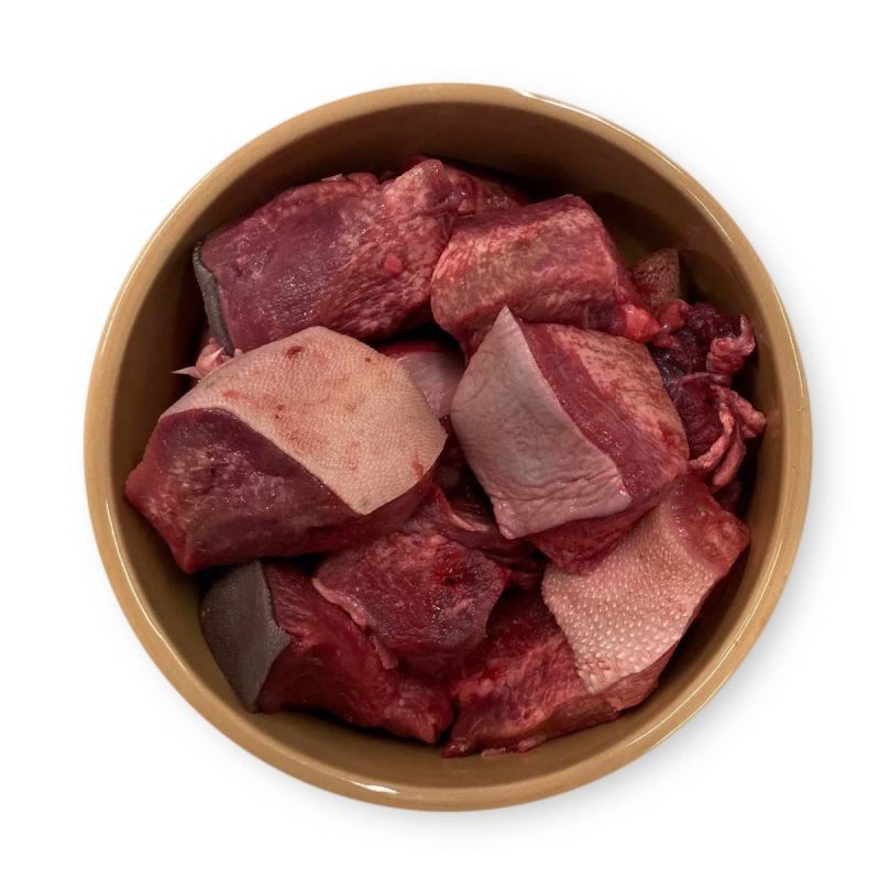 Premium Raw Beef Tongue Chunks 1Kg