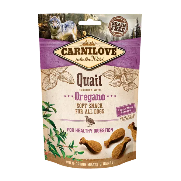 Carnilove Dog-Treat-Soft-Quail