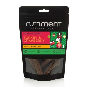Nutriment Turkey & Cranberry Gourmet Sausages 150g